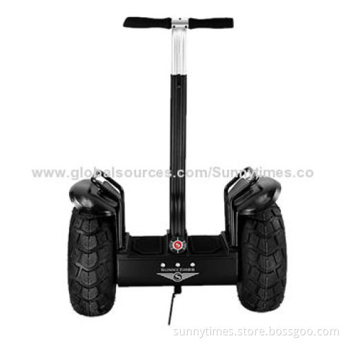 Thinking electric chariot scooter